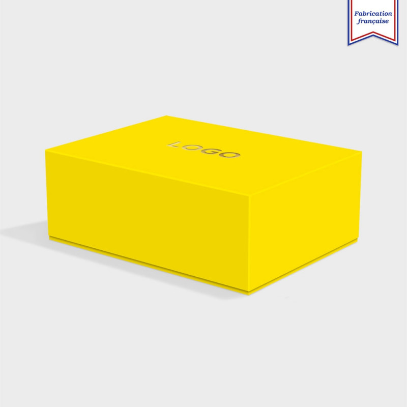 Boite cloche retombante factoryyellow avec dorure